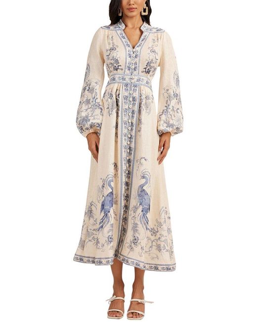 Kaimilan Natural Midi Dress