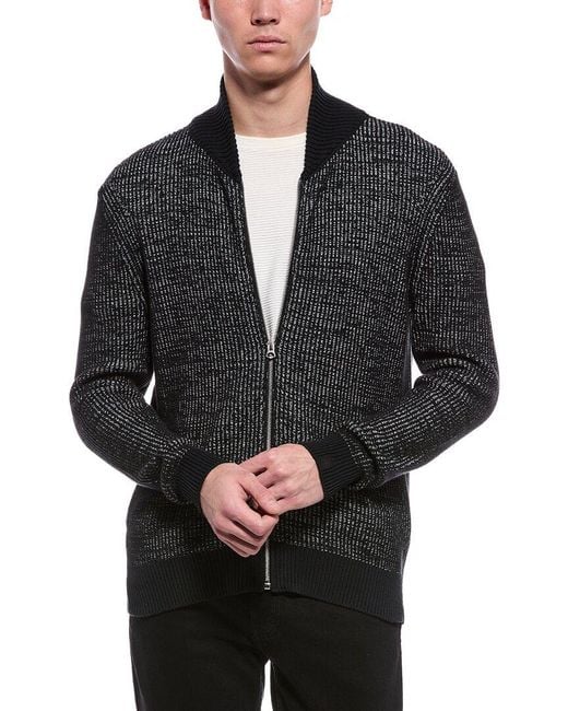 Rag & Bone Black Simon Bomber Jacket for men