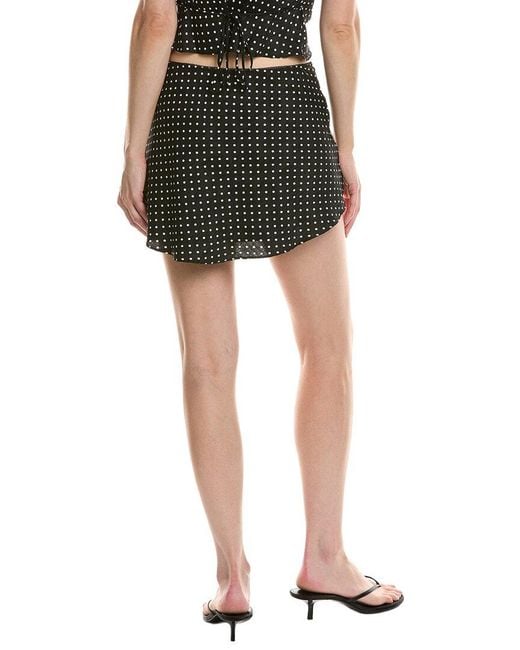 Nia Black Oud Skirt