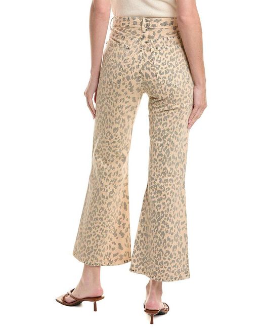 The Great Natural The Kick Bell Vintage Leopard Jean