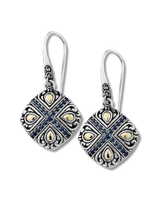 Samuel B. White 18K 0.65 Ct. Tw. Spinel Earrings