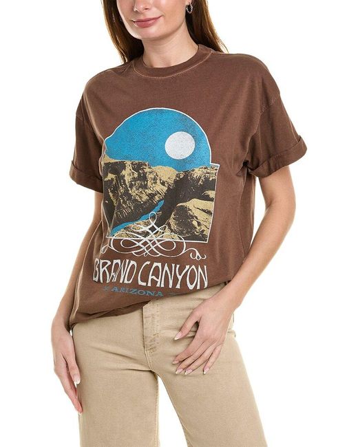 Girl Dangerous Multicolor Grand Canyon Western T-shirt