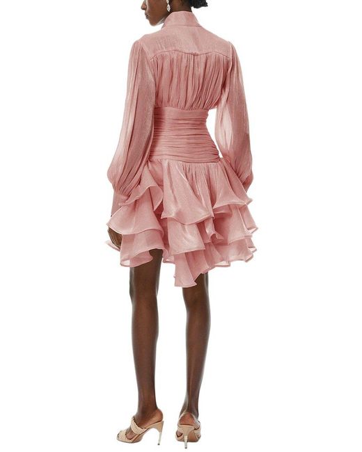 MIRA RICHI Pink Mini Dress