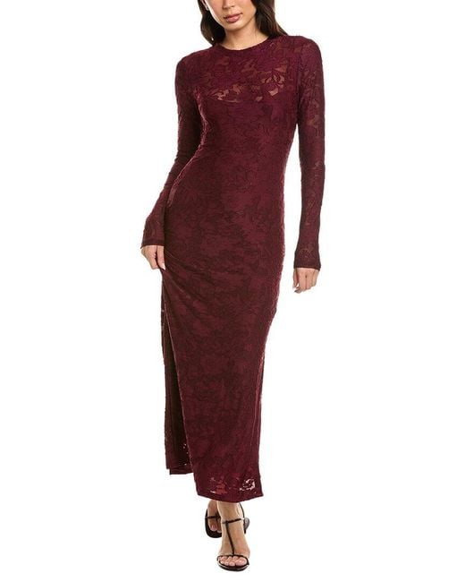 Splendid Red Cecelia Floral Dress