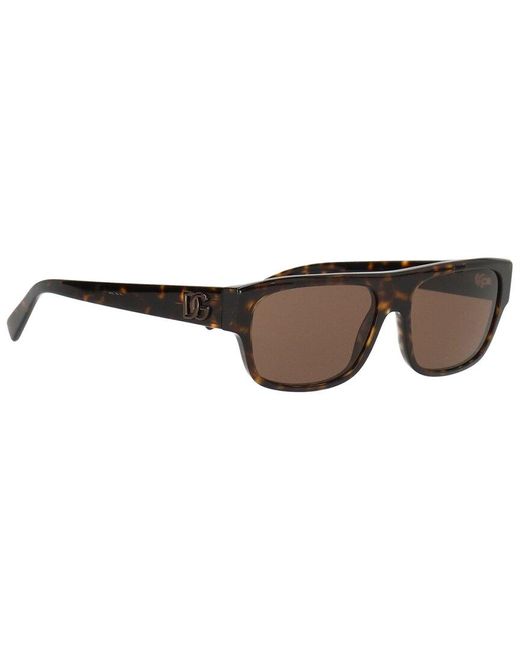 Dolce & Gabbana Brown Dg4455 57mm Sunglasses