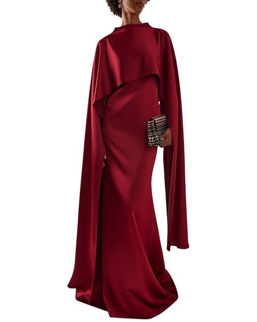 MIRA RICHI Red Maxi Dress