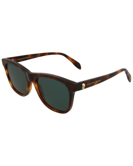 Alexander McQueen Black Am0158s 150mm Sunglasses for men