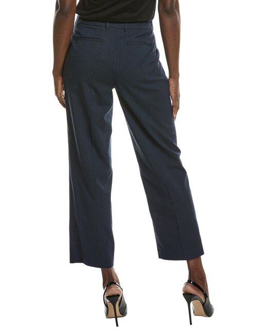 Anne Klein Blue Straight Ankle Pant