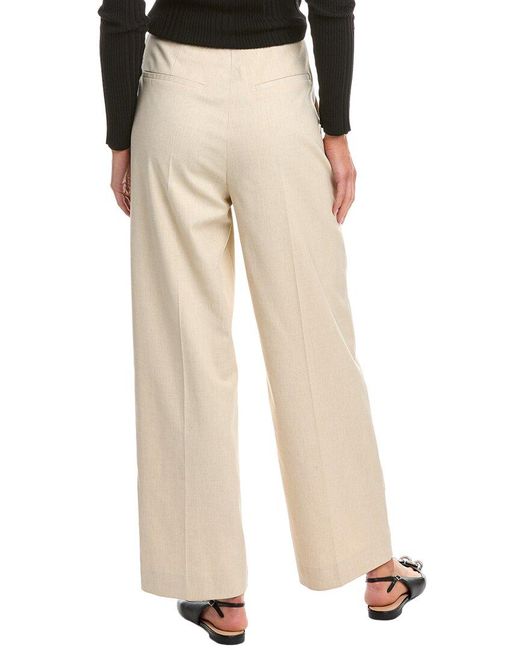 Ba&sh Natural Pleated Pant