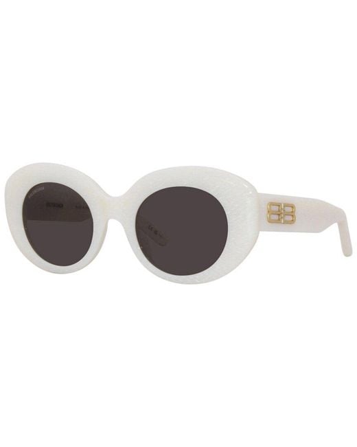 Balenciaga Brown 52Mm Sunglasses