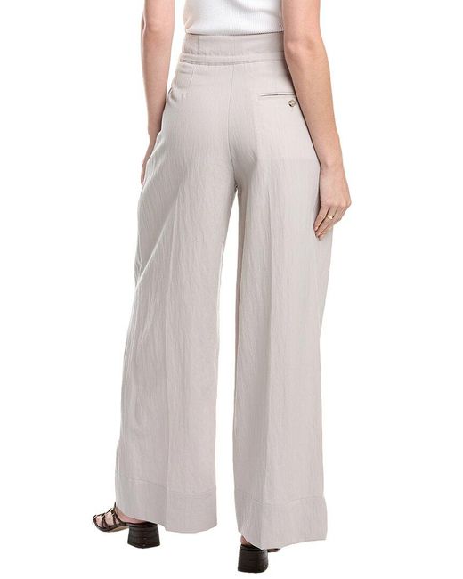 3.1 Phillip Lim Gray Relaxed Wool Pant