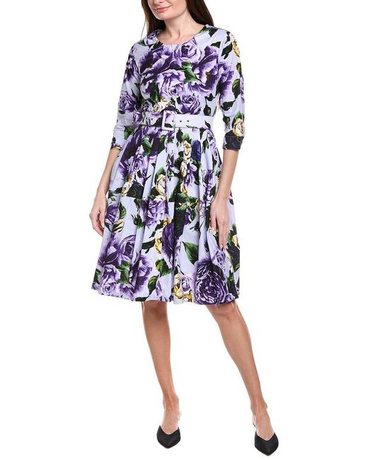 Samantha Sung Blue Rachel Dress