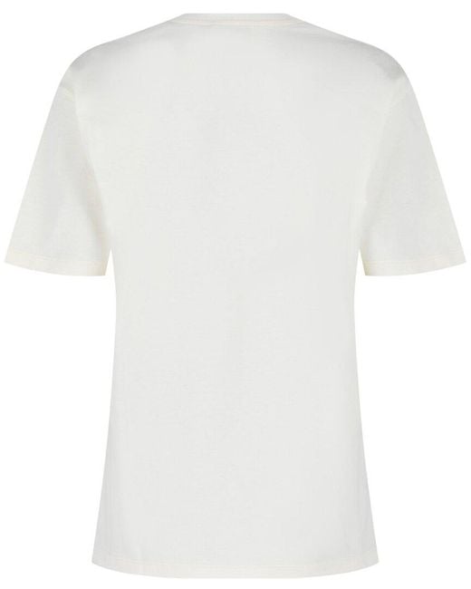 McQueen White Graffiti Logo T-Shirt