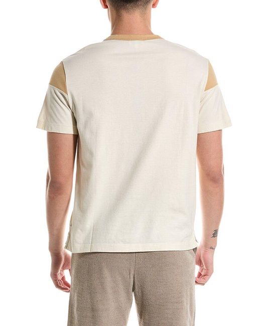 AG Jeans White Beckham T-shirt for men