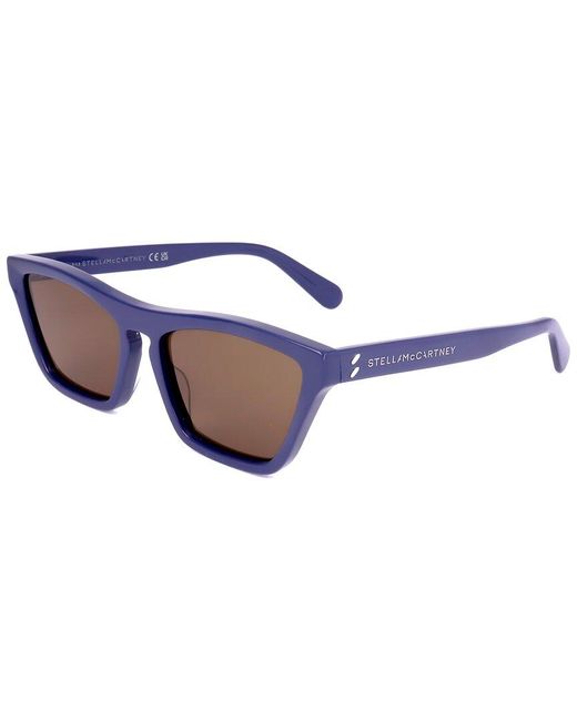 Stella McCartney Blue 55Mm Sunglasses