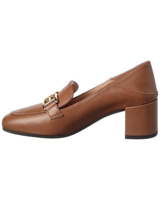 Bally Brown Bekla Leather Pump