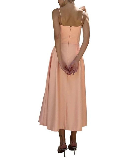 VIBI White Midi Dress