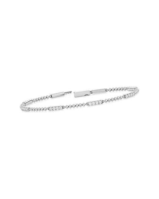 Lab Grown Diamonds White 14K 0.80 Ct. Tw. Lab-Grown Diamond Tennis Bracelet
