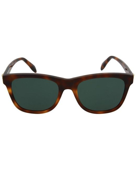 Alexander McQueen Black Am0158s 150mm Sunglasses