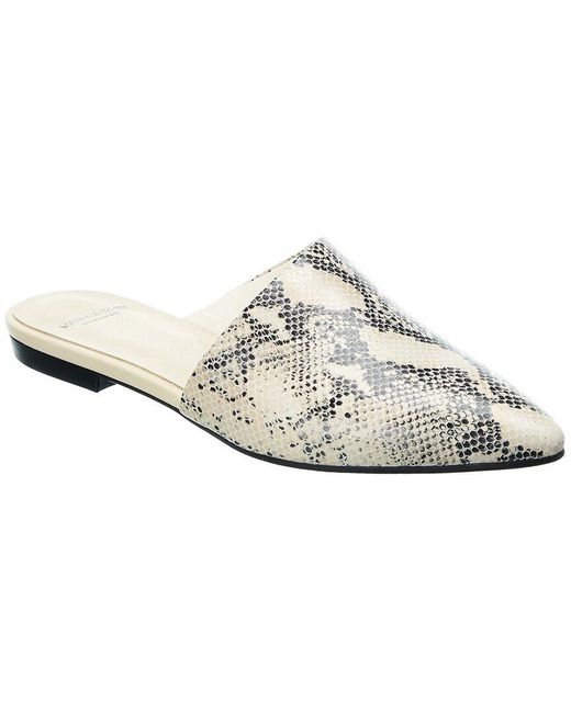 Layouten Alice Ham selv Vagabond Shoemakers Katlin Snake-embossed Leather Flat in White | Lyst