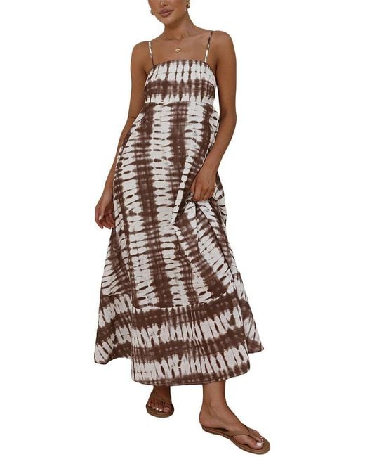 LOEY Brown Maxi Dress