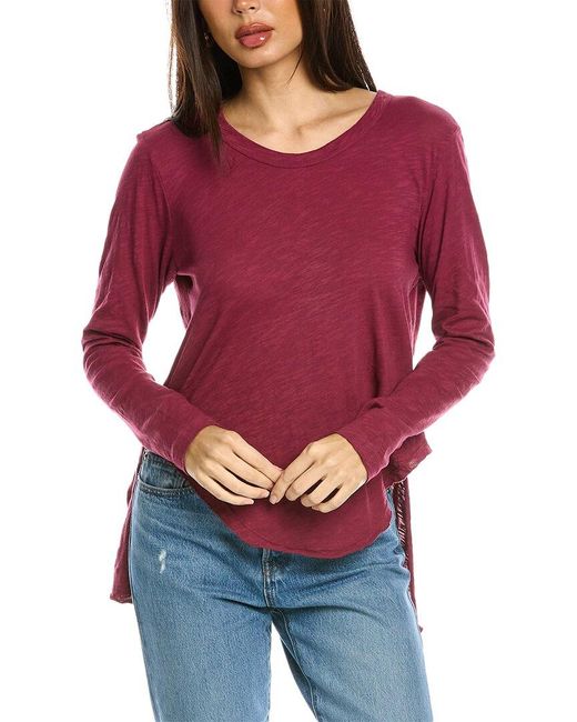 Wilt Red High-low Sweater