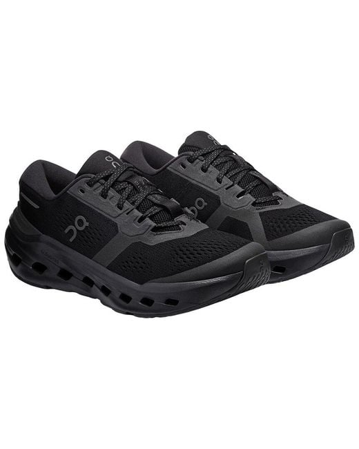 On Shoes Black Cloudrunner 3 Running Shoe