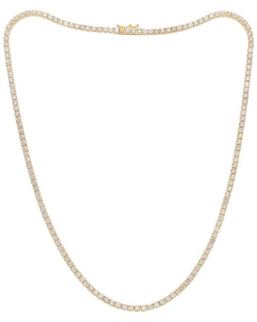 Diana M White Fine Jewelry 14k 8.50 Ct. Tw. Diamond Necklace