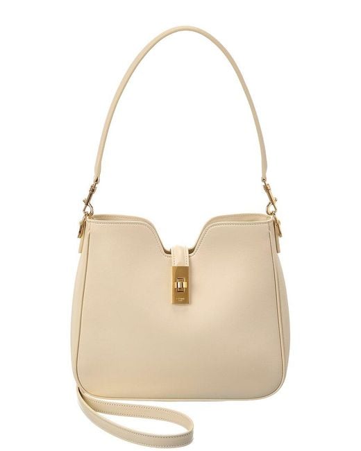 Céline Natural Camille 16 Leather Shoulder Bag