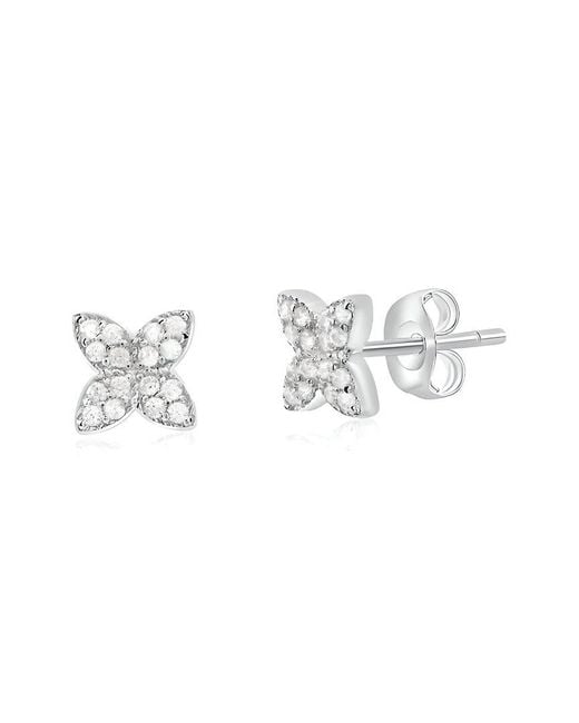 Donatello Gian Metallic Cz Dangle Earrings