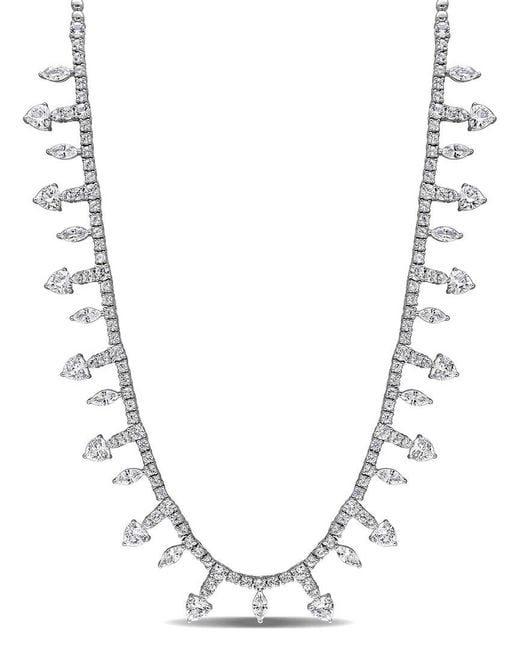 Rina Limor Metallic 19.71 Ct. Tw. Lab-Grown Sapphire Necklace
