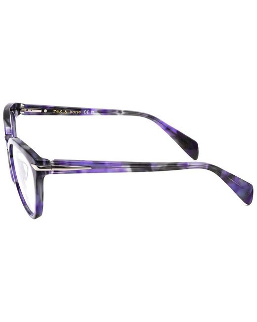 Rag & Bone Blue 52Mm Optical Frames