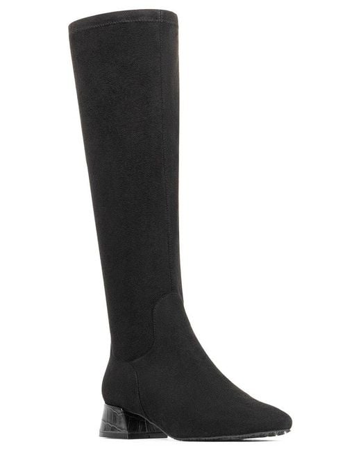 Donald J Pliner Black Regina Boot