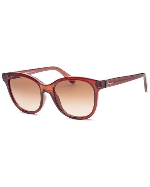 Ferragamo Pink Sf834s 55mm Sunglasses