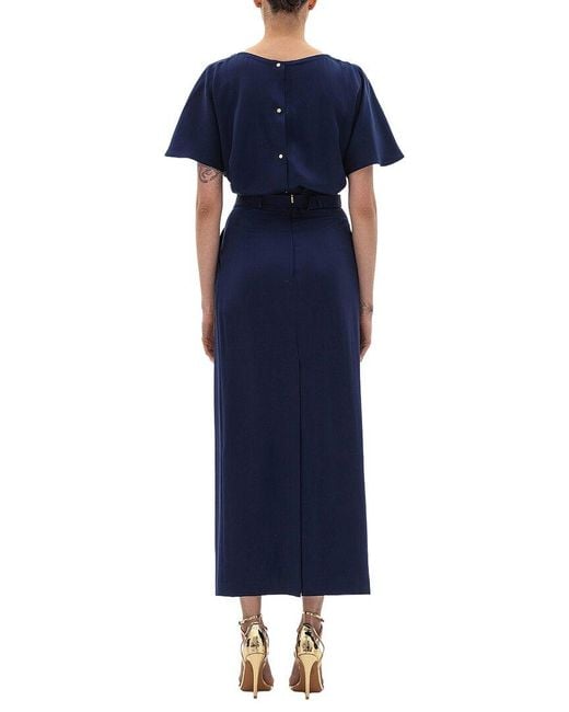 BGL Blue Midi Dress