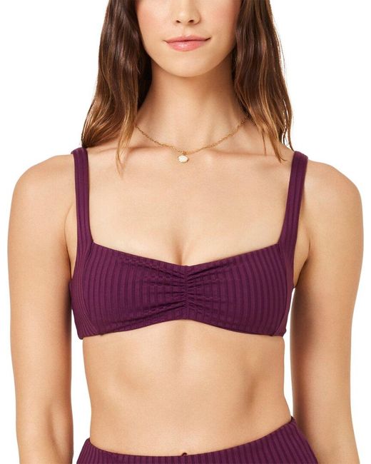 LSPACE Purple Effie Top