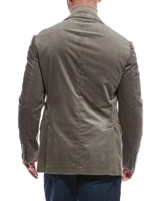 Brunello Cucinelli Gray Blazer for men