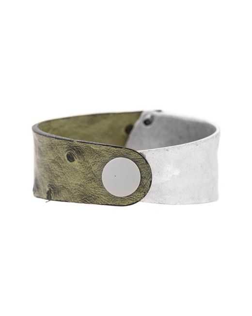 Saachi Gray Silver Bracelet