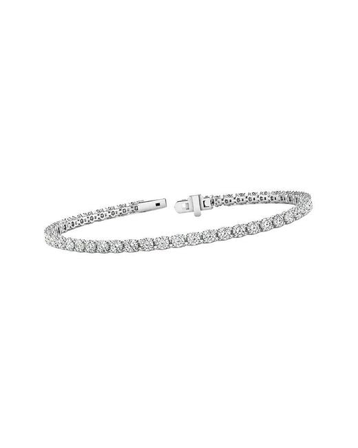 Lab Grown Diamonds White 14K 5.02 Ct. Tw. Lab-Grown Diamond Tennis Bracelet