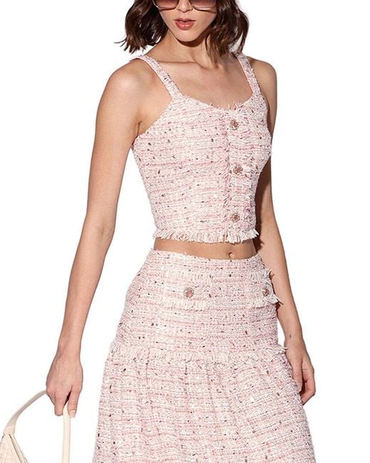 Walter Baker Pink Aria Top