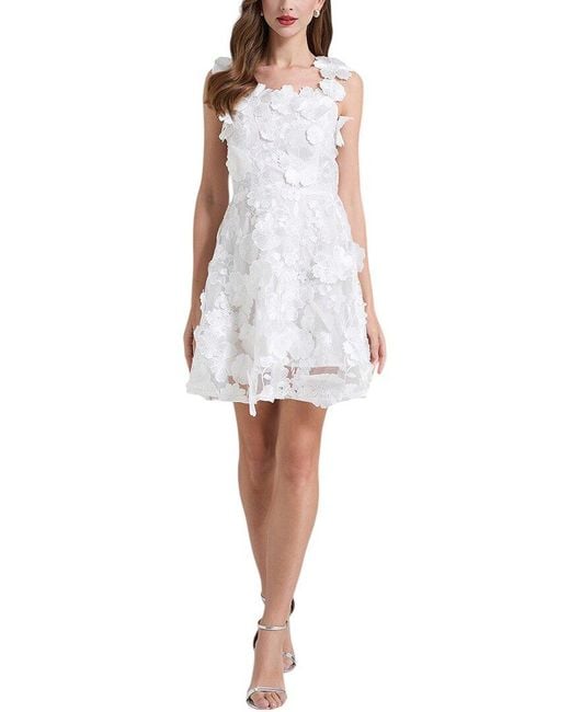 LEON GORI White Mini Dress