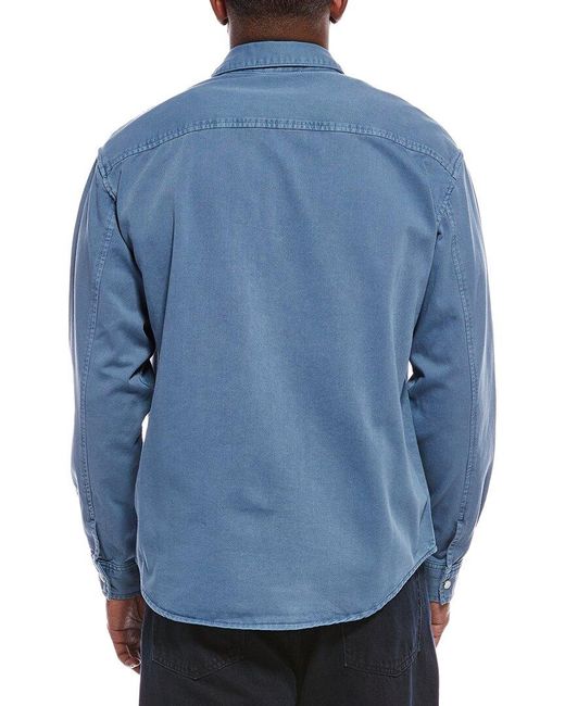 FRAME Blue Classic Shirt for men