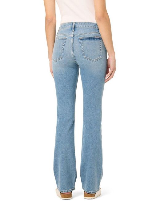 Joe's Jeans Blue High-Rise Curvy Bootcut Jean