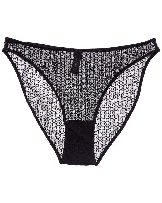 Else Gray Honeycomb Brief