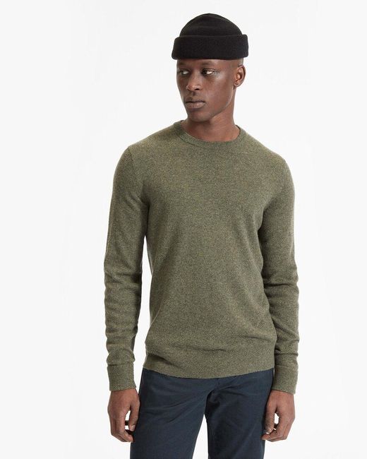 Everlane Green The Grade-a Cashmere Crew Sweater for men