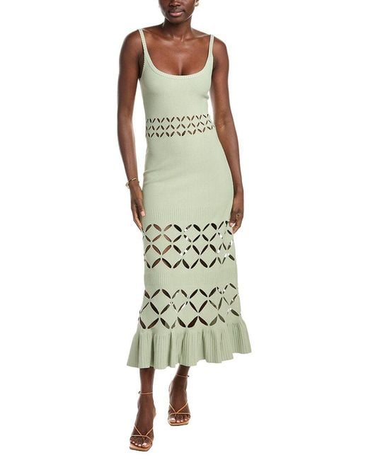 Alexis Green Elayne Maxi Dress