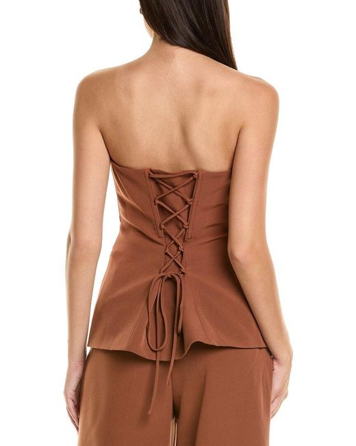 Astr Brown Milani Top