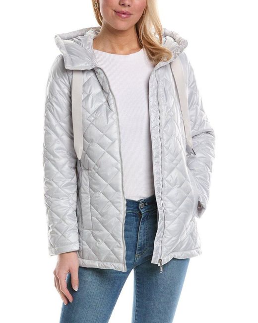 Sam Edelman Gray Quilted Jacket