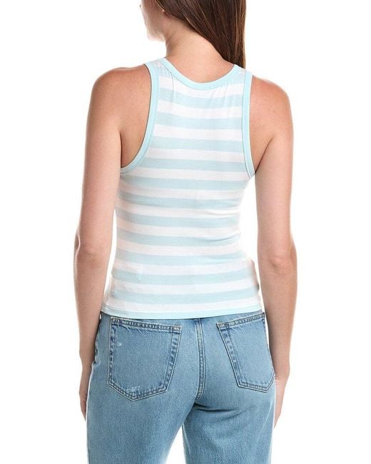 Splendid Blue Lola High Neck Tank