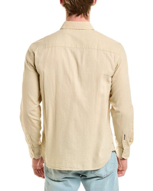 Gas Natural Linen-Blend Shirt for men
